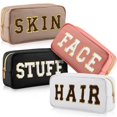 thumbnail image 1 of Set de bolsas cosméticas Remerry, impermeables, de nailon, 4 unidades, 1 of 7