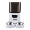 thumbnail image 1 of Alimentador Automático Para Mascotas De 5 Litros De Capacidad, Comederos Para Perros Y Gatos Desmontables Con Control Remoto De Porciones Por Aplicación, Dispensador, 1 of 7