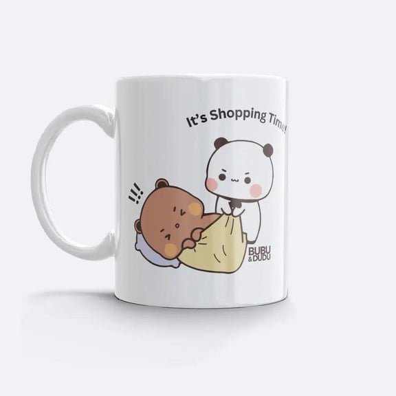 Bubu Dudu Bear Mug Funnhopping Time Coffee Cup
