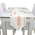 thumbnail image 4 of EREHome Spoon Tile Table Runner Table Top Decoration Home Decor 13x70 inches, 4 of 5