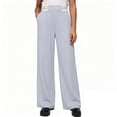 thumbnail image 4 of JAJAHO Wide Leg Pants Girls School Uniforms Pants Back To School Clothes High Waisted Stretchy Loose Fit Trousers 5-16Y, 4 of 5