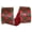 Red, variant on Jam Paper Christmas Multi-Color Polyester Plaid Stripe Ribbon, 5Yd X 4In, 1/Pack