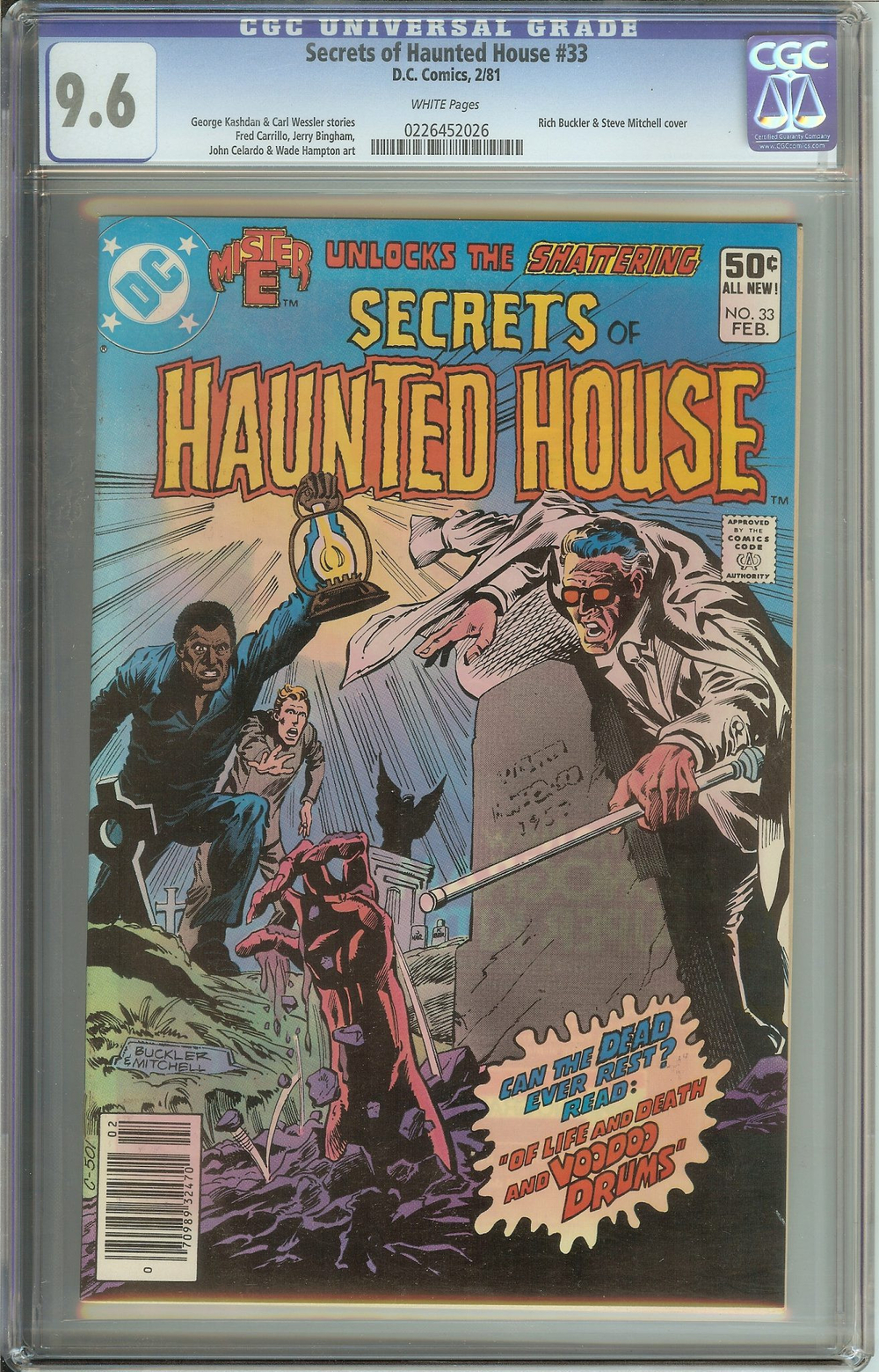 Cover of Secrets of Haunted House #33
