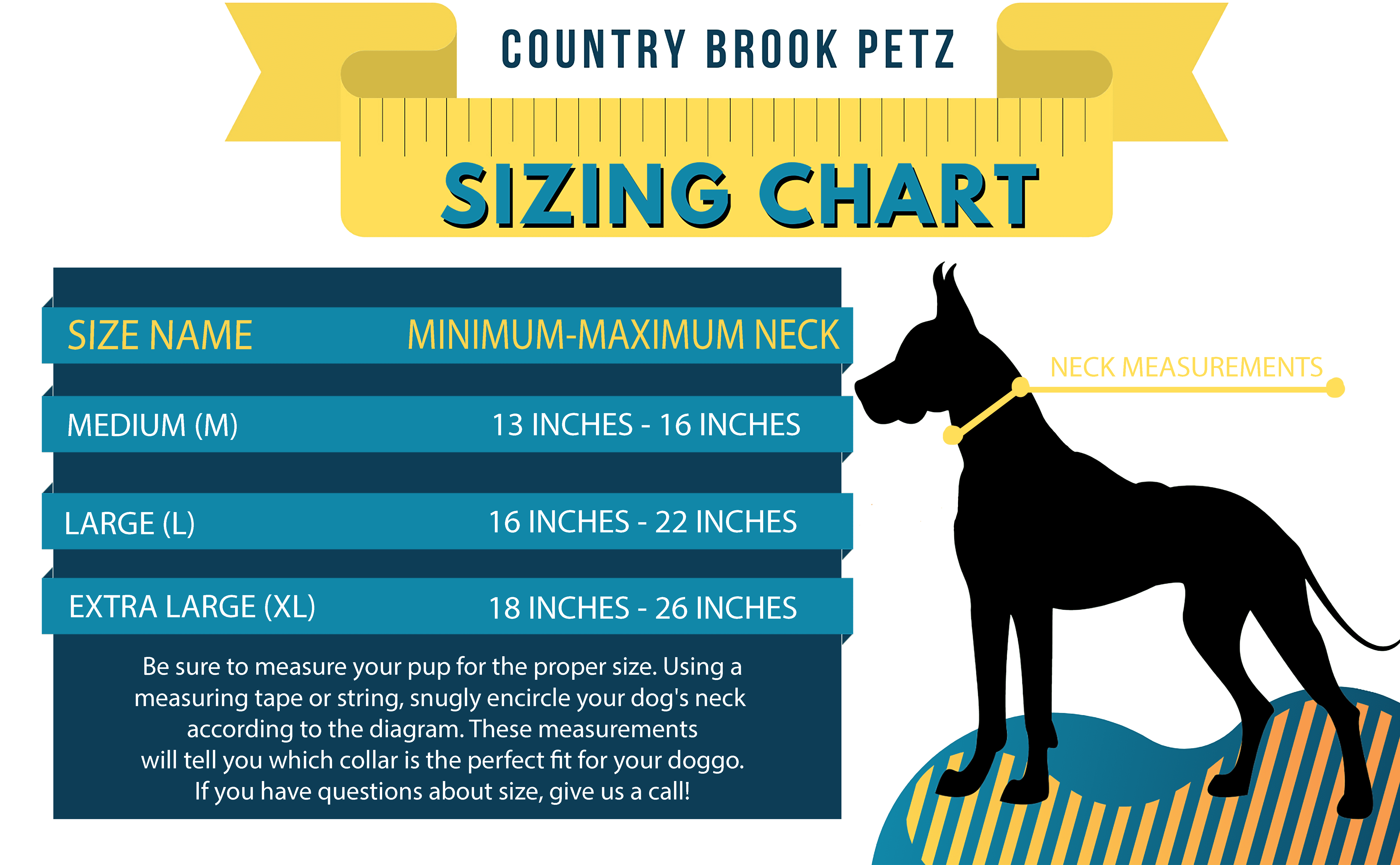 Country Brook Petz® 1 1/2 inch Puppy Love Martingale with Premium Buckle Dog Collar, Large
