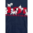 thumbnail image 3 of 101 Dalmatians Mens Puppies Hoodie, 3 of 4