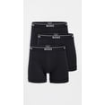 thumbnail image 2 of Calzoncillos bóxer BOSS de algodón para hombre, color negro intenso, talla M, paquete de 3, 2 of 4
