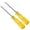 Yellow, variant on Gamebit Screwdriver Set 3.8mm & 4.5mm Security Screwdriver Bits for Opening NES, SNES, N64, GC, GB Consoles and Cartridages, Orange