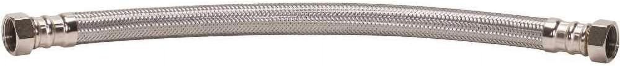 Fluidmaster B1H18 Water Heater Connector, Braided Stainless Steel - 3/4 Female Iron Pipe x 3/4 Female Iron Pipe, 18-Inch Length - image 4 of 7
