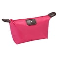 thumbnail image 2 of DOLITY Make Pencil Case Cosmetic Travel Toiletry Waterproof Pouch Rose Red, 2 of 9