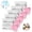 B003- Pink, variant on Mopping Refill Sheets, 200 Count 2 Pack, Wood Floor Cleaner, Hardwood Floor Cleaner Refill, Mop, Multi Surface Cleaner, Deep Decontamination Polishing Long-Lasting Fragrance