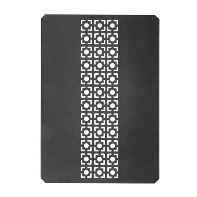 S SERENABLE Iron Grilling Table Top Board Easy to Install Versatile Use Camping Table Plate F