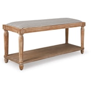 Finch Graydon Upholstered Bench Natural