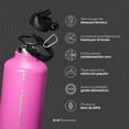 thumbnail image 3 of Botella Térmica Color Rosa 2 L (64 Oz) B Confident | Libre de BPA |B Life, 3 of 8