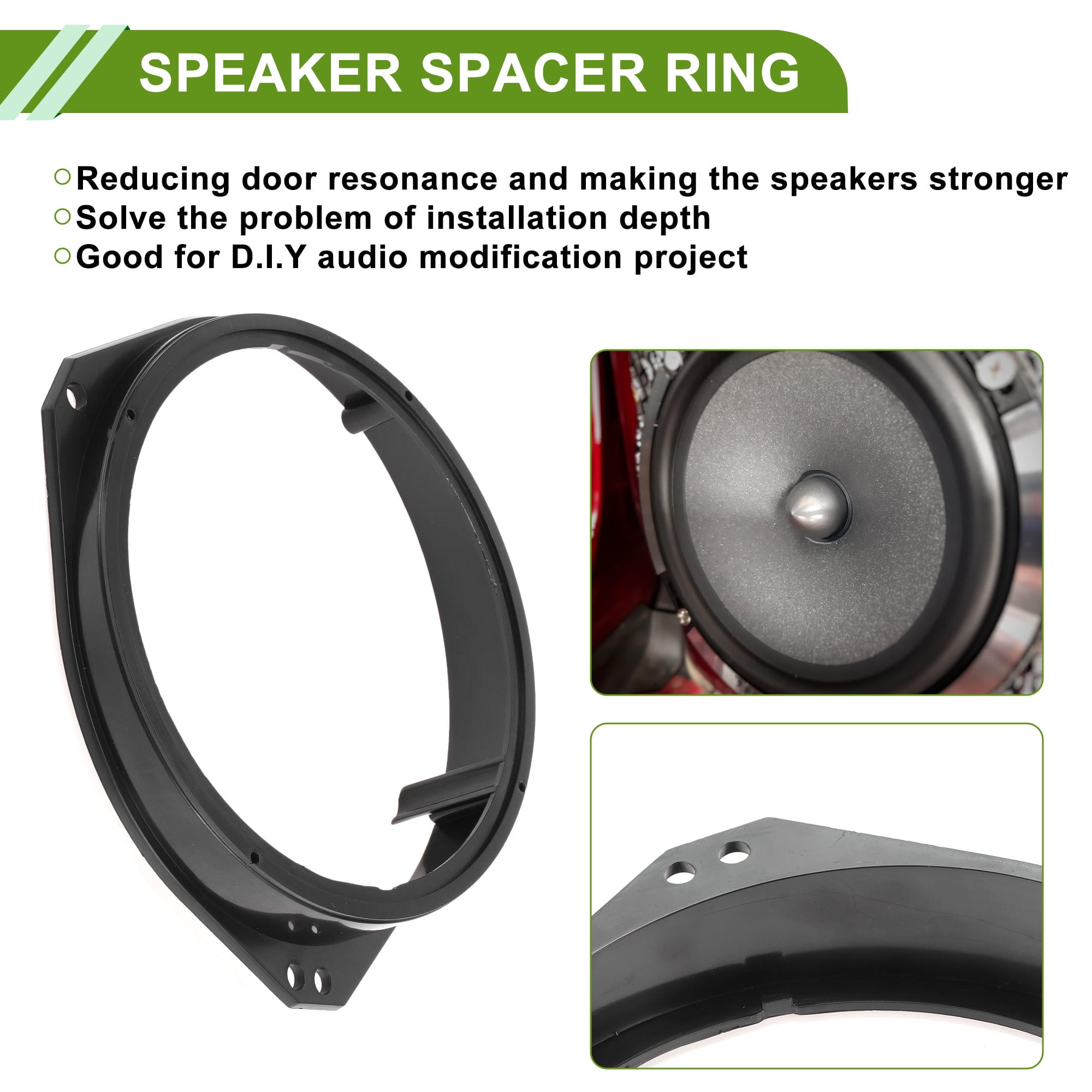 Unique Bargains Speaker for Spacer Ring for BMW X5 (E53) 1999-2006 for 6.5