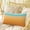 Teal Orange, variant on Teal Pimk Ombre Throw Pillow Cover, Pillowcase Protectors with Zipper, Breathable Decorative Lumbar Pillow Case Cover, Modern Geometric Striped Abstract Art Pillow Shams for Couch Sofa 16x24Inch