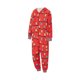 thumbnail image 5 of Pijamas familiares navideños a juego, pijamas familiares con estampado de luces de hadas, pijamas navideños con cremallera frontal., 5 of 9