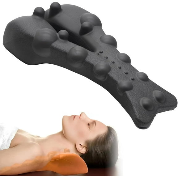 Cervipoint Trigger Point Massager - Occipital Release Tool, Neck Release Pressure Point Massage from Head to Shoulder Blade (Black)