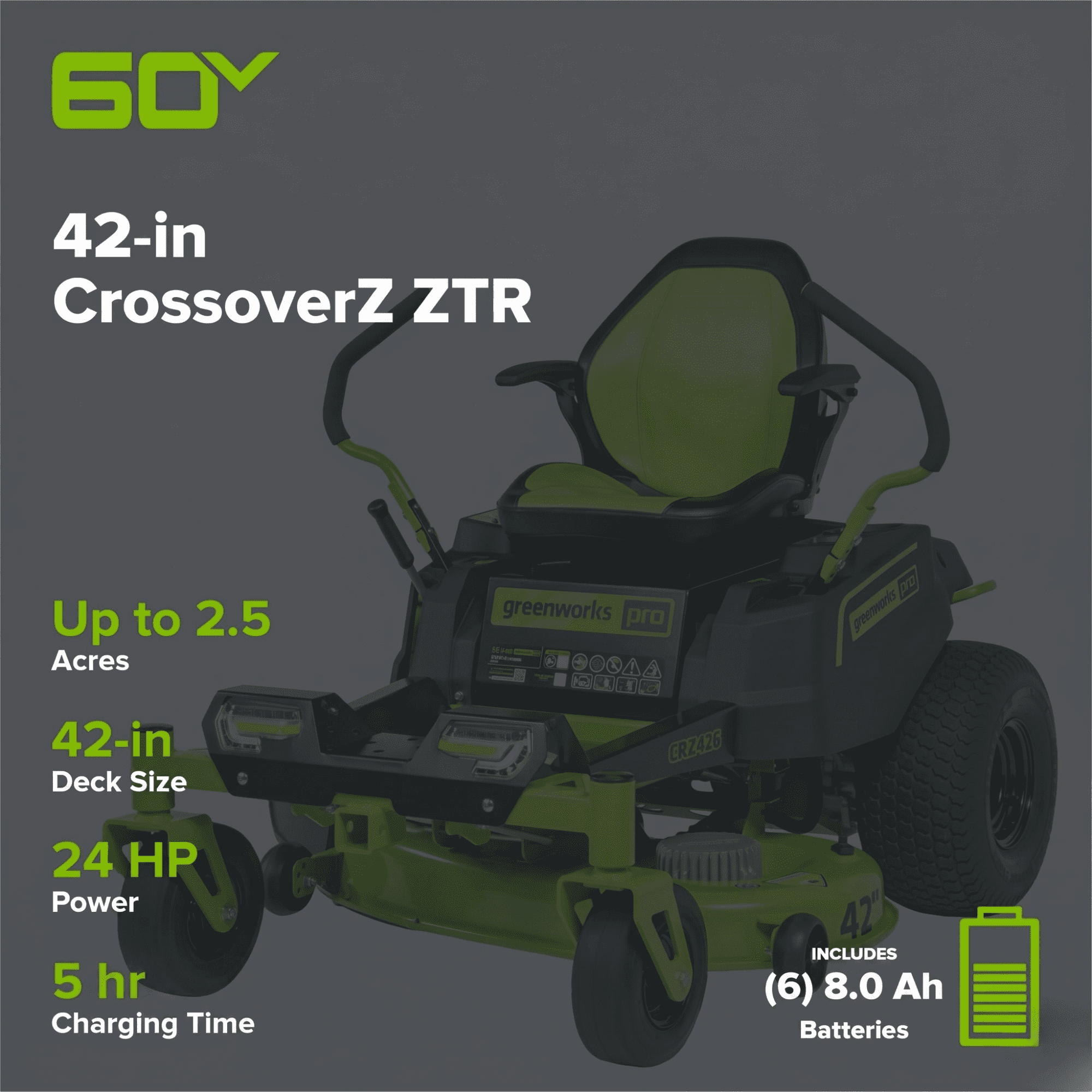 Greenworks 60V 42