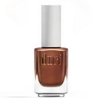 Duri Nail Polish, 681 Flambe Orange, Metallic Orange Two-Tone Shimmer, Full Coverage, 0.45 fl.oz.