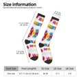 thumbnail image 3 of Women's Knee High Socks Happy Birthday Thermal Soft Knee Long Socks, 3 of 7