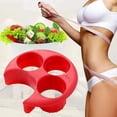 thumbnail image 4 of Portion Control Plate, Portable Meal Measure Control Portion Plates for Weight Loss,Compartment Divided Plates Bariatric Plate, 4 of 4