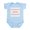 Sky Blue, variant on CafePress - Grandma's Little Sunshine Infant Bodysuit - Baby Light Bodysuit, Size Newborn - 24 Months