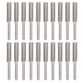 thumbnail image 2 of 20Pcs Taille-Chaîne Fraise Tête de Meulage Rotation Fichier Affûtage Ensemble d'Outils KitSilver 4mmbrasive Tool, 2 of 8