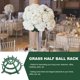 thumbnail image 3 of 20pcs Hierba de boda Media Bola Estante decorativo Flor Arreglo Soporte Soporte, 3 of 4