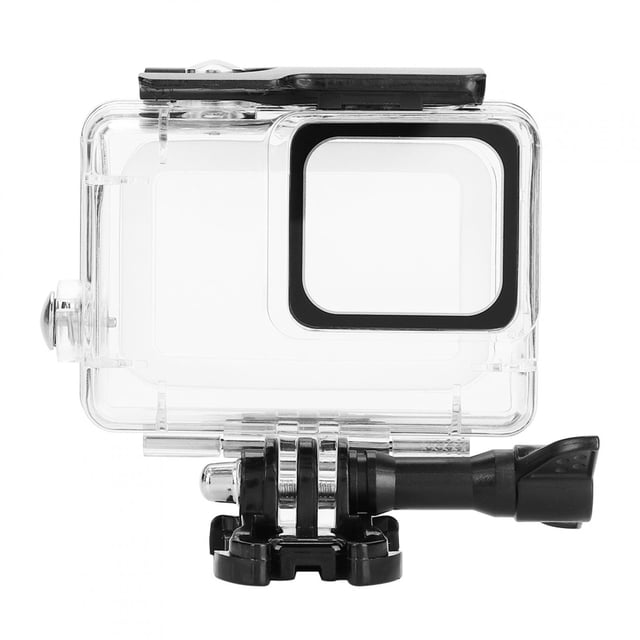 Action Camera Waterproof Housing Case Touch Screen Cover for Gopro Hero 7 Silver White (Normal)