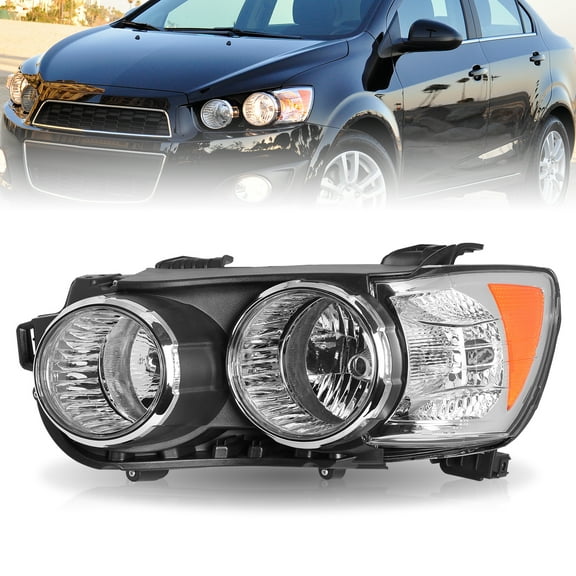 Headlight For 2012 2013 2014 2015 2016 Chevrolet Sonic Halogen Headlamp Assembly