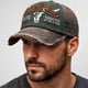 thumbnail image 5 of Black Rebel Gorra Knite estilo vintage desgastado para hombre estampada, 5 of 5