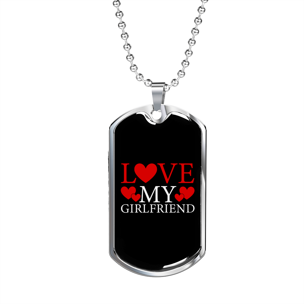 18k Gold Dog Tag 