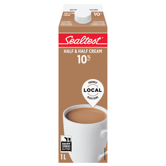 Sealtest 10% Half & Half Coffee Cream 1L, 1 L