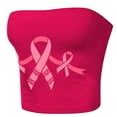 thumbnail image 4 of Tube Tops, Womens Printed Strapless Yoga Exercise Chest Wrap Pullover, 4 of 4