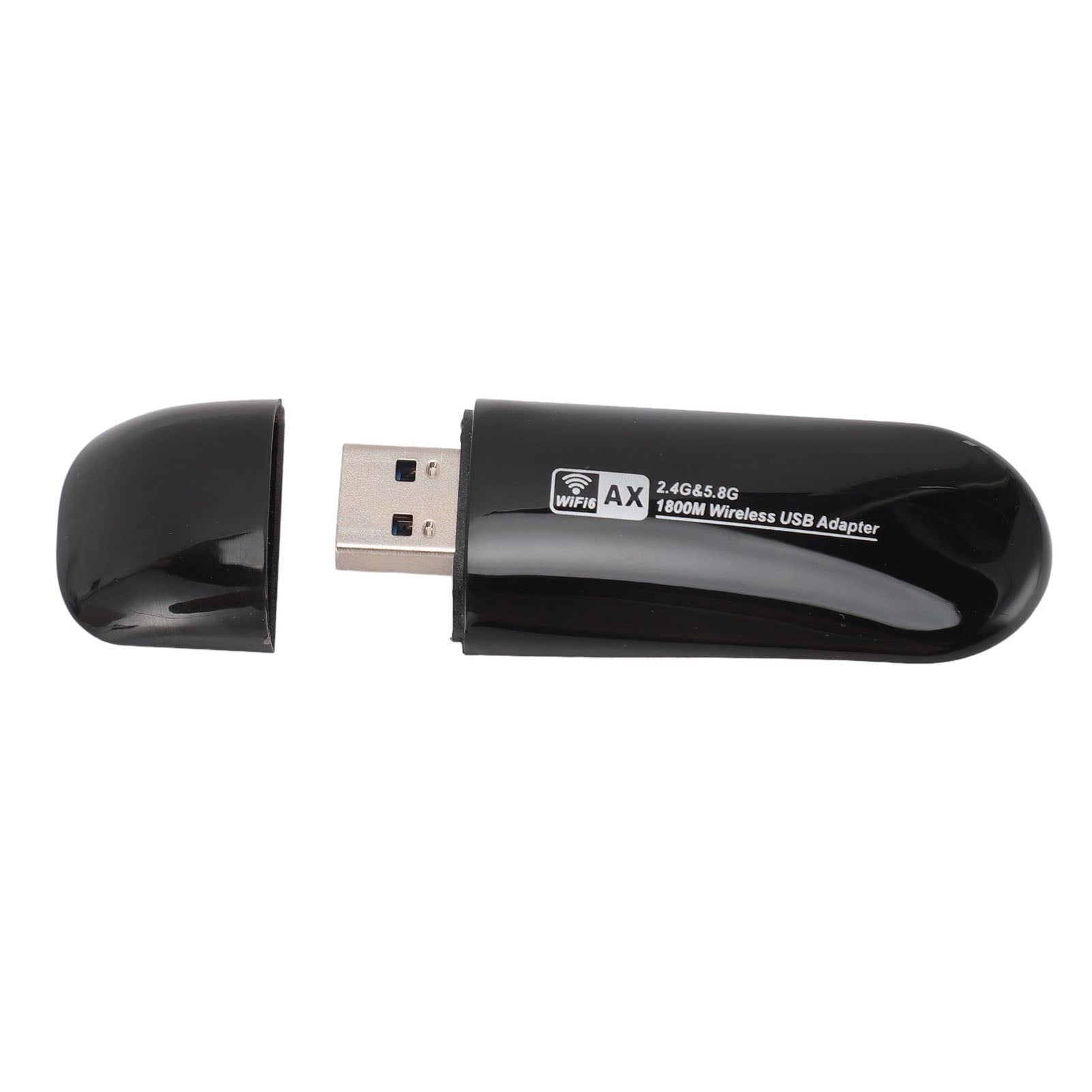 NFTIGB USB 3.0 WiFi 6 Adapter AX1800M Dual Band High Speed Wireless Dongle for Desktop PC Laptop Windows 11 10 (5.1 inches / 13 cm)