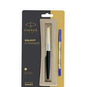 Parker Galaxy Standard Gold Trim Roller Ball Pen - Black