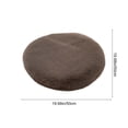 thumbnail image 3 of Plush Cat Dog Cushion, Round Pet Warm Mat, Soft and Comfortable Sleeping Cushion for Living Room, 20in, 3 of 6