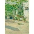 thumbnail image 2 of Eliseo Meifrén Y Roig 11x14 Black Ornate Wood Framed Double Matted Museum Art Print Titled: Full Sun, 2 of 5