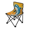 thumbnail image 2 of BZSMCE Camping Chairs Modern Joyful Splash Pattern Folding chair, 2 of 8