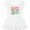 AA-White, variant on Inktastic Big Sis Girls Cute Sister Announcement Girls Toddler Dress