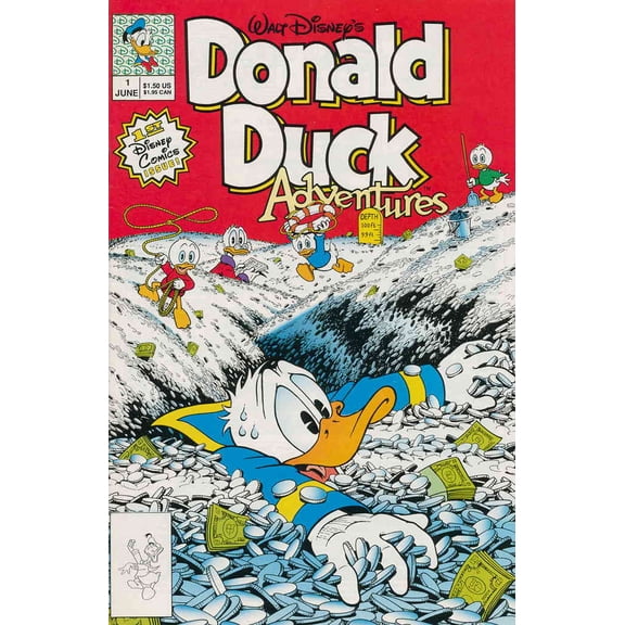 Donald Duck Adventures (Disney) #1 VF ; Disney Comic Book