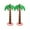 As Shown, variant on 2 Pack Inflatable Palm Trees, 85cm Tall, Material, Easy to Inflate/Deflate, Summer Pool/Beach Party Backdrop