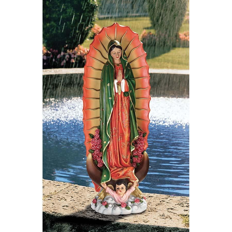 Virgin Of Guadalupe Mary Blessed Mother Catholic Shrine Sculpture