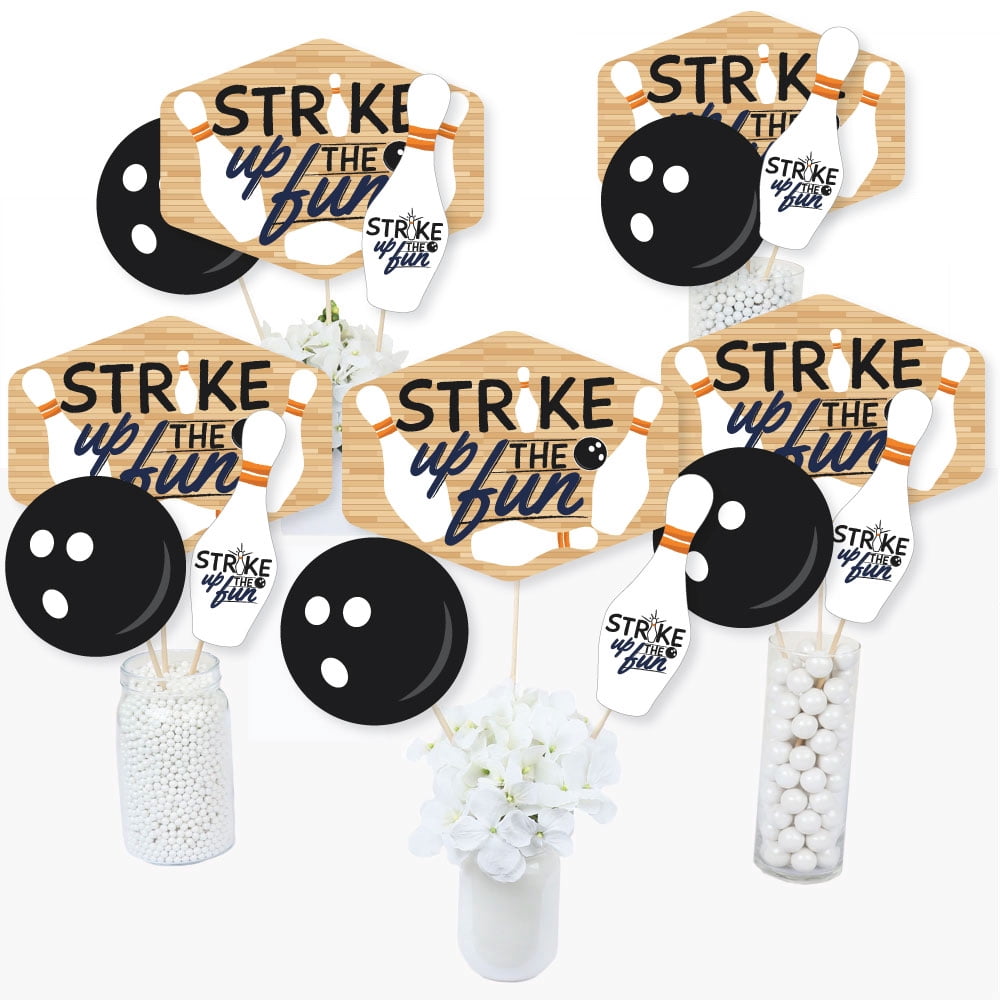 Strike Up The Fun Bowling Birthday Party Or Baby Shower Centerpiece Sticks Table Toppers Set Of 15 Walmart Com Strike Up The Fun Bowling Birthday Party Or Baby Shower Centerpiece Sticks Table Toppers Set Of 15 Walmart Com