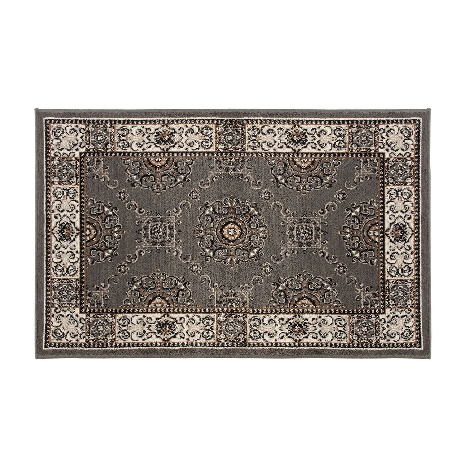 hometrends Man Made Silk Mikado Rug