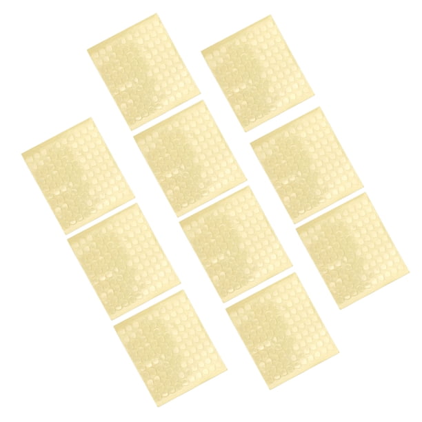 Adhesivo de punto transparente Adhesivo de punto transparente Adhesivo fuerte No venenoso 100 pegatinas por pieza 5 mm para técnicos de uñas para puntas de uñas de bricolaje Amonsee Otros