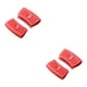 thumbnail image 1 of Matsuzay 2 Pieces Pot Handle Holder Cover Non-slip Silicone Simple Safe Color Insulation Solid Clip Sleeve Household for Home Using Rojo sin agujero 2Conjunto, 1 of 6