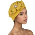 thumbnail image 1 of Women Hat Ruffle Cancer Chemo Turban Wrap Cap Scarf Shawl Rabbit Hats Men Snow Bonnet Hat Winter Men Mad Hat Heated Work Hat Mens Wool Hats Winter Mens Hats for Winter Clementine Hat Mens Cold Weather, 1 of 2