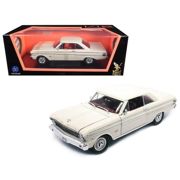 1964 Ford Falcon White 1/18 Diecast Model Car by Road Signature