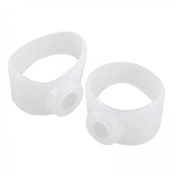 3x1 Par De Anillos Magnéticos De Silicona Para Dedos Del Pie Suaves Para Reducir La Grasa Corporal De Alta Elasticidad SM SunniMix anillos del dedo del pie